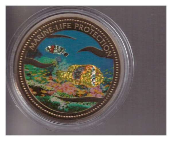 1 Dollar 2003 Palau Farbmünze
