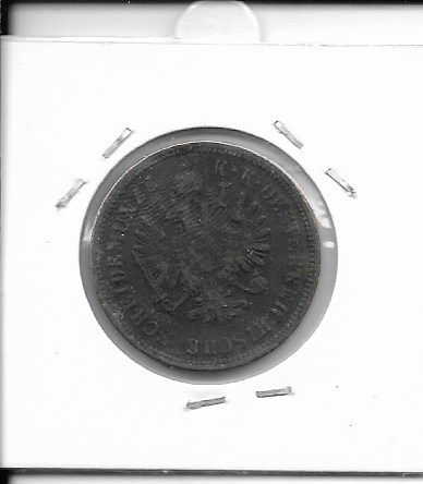 4 Kreuzer 1860 A Franz Joseph