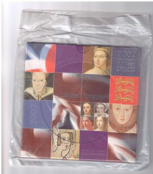 United Kingdom 2002 KMS Brilliant Uncirculated Coin Collection