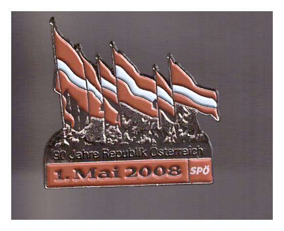 SPÖ 1 Mai Abzeichen 2008
