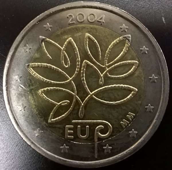 2 Euro Finnland 2004 EU Erweiterung