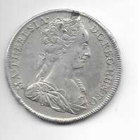 Taler Maria Theresia 1742 KB Kremnitz Henkelspur RDR Taler Maria Theresia 1742 KB Kremnitz Henkelspur RDR