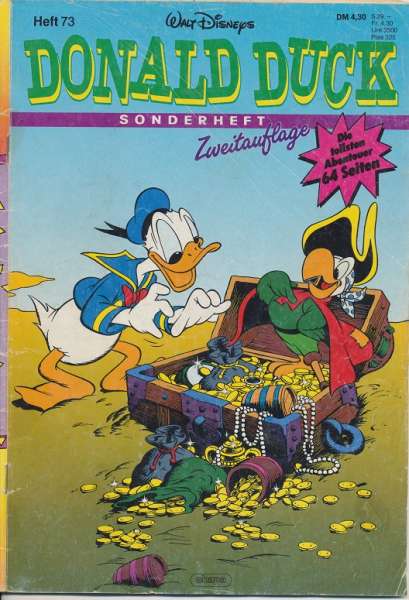 Donald Duck Sonderheft Nr.73 Zweitauflage