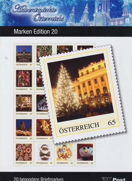 Adventmärkte Österreichs Marken Edition 20