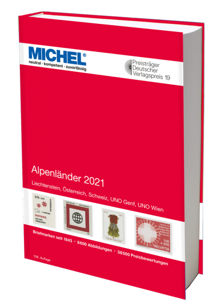 MICHEL Europa Alpenländer 2021 (E1)