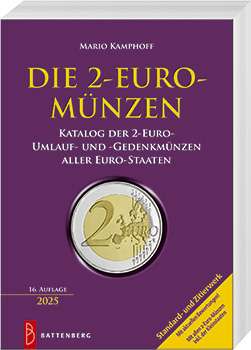 DIE 2-EURO-MÜNZEN, 16. AUFLAGE 2025