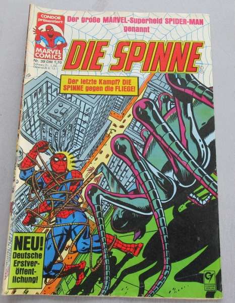 Die Spinne Spider Man Condor Marvel Comics Nr.39