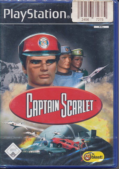 Ps 2 Spiel Captain Scarlet Neu