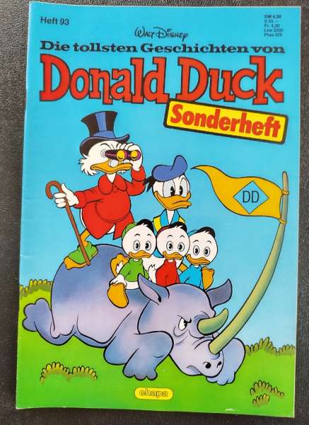 Die tollsten Geschichten von Donald Duck Sonderheft Nr.93