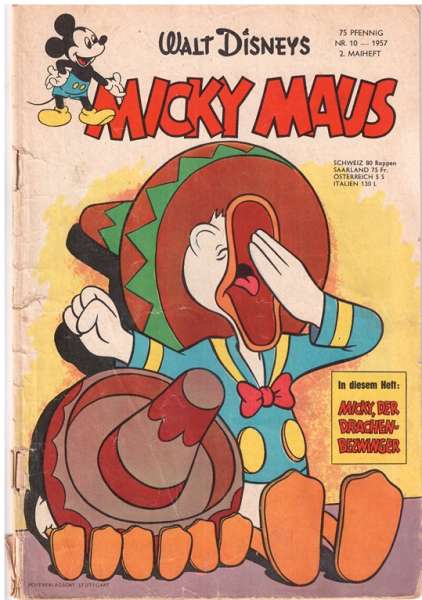 Micky Maus Nr. 10/1957 - 2.5.1957