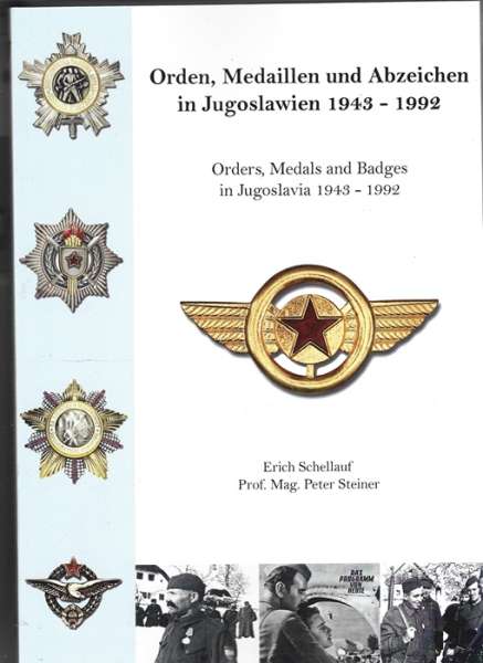 Orden Medaillen Abzeichen in Jugoslawien 1943-1992