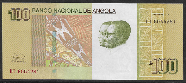 Angola - 100 Kwanzas 2012 UNC - Pick 153