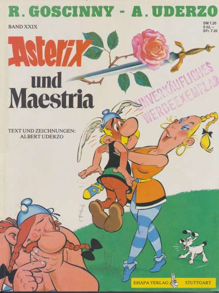 Asterix Band Nr 29 XXIX Asterix und Maestria
