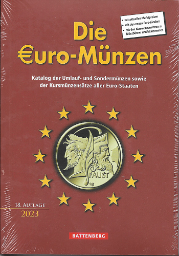 DIE EURO-MÜNZEN, 18. AUFLAGE 2023