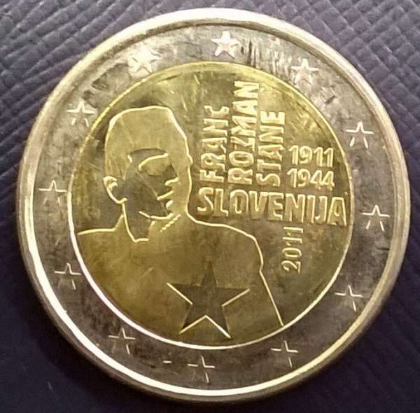 2 Euro Slowenien 2011 F. Rozman