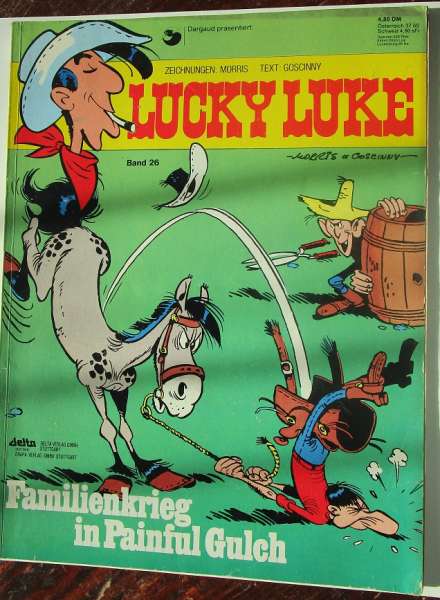 Lucky Luke Band 26 Famielienkrieg in Painful Gulch