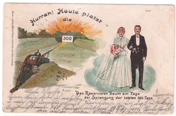 Reservisten Traum ca.1905