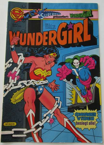 Wundergirl Heft 1/1983-gelocht