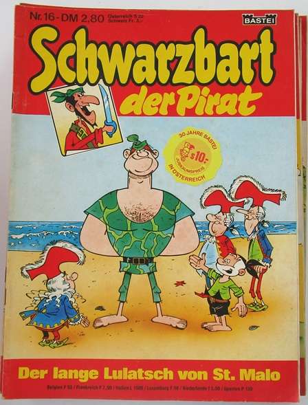 Schwarzbart der Pirat Nr.16