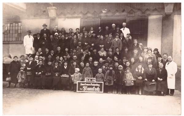 Hausfrauen Nachmittag bei Pfannkuch 1935 Karlsruhe