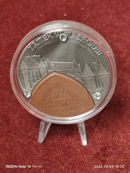 Polen - 20 Zlotych 2002 Zamek w Malborku - Marienburg - Malbork st, mattiert