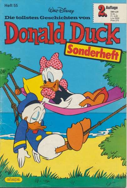 Die tollsten Geschichten von Donald Duck Sonderheft Nr.55 - 2.Auflage