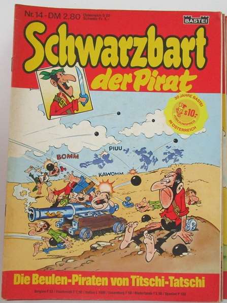 Schwarzbart der Pirat Nr.14