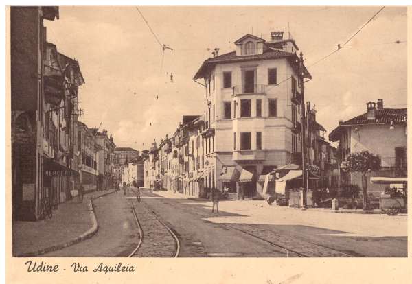 Udine Via Aquileia 1942
