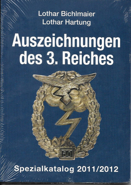 Auszeichnungen des 3 Reich Hartung Spezialkatalog 2011/12