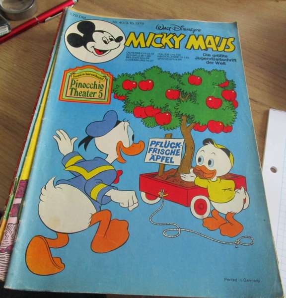 Micky Maus Nr. 40/1978 - 3.10.1978