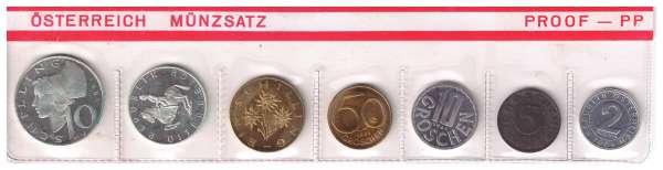 1964 Jahressatz Kursmünzensatz Klein KMS Mintset
