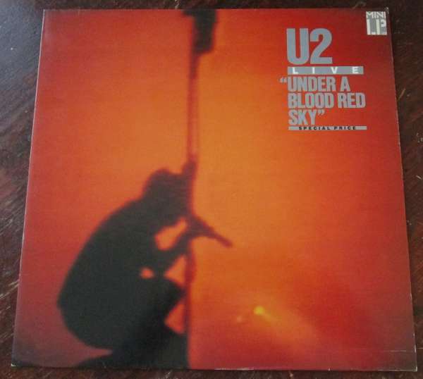 U2 - Live "Under A Blood Red Sky" Vinyl LP 1983