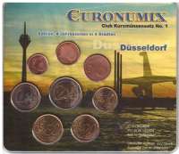 Euronumix club Kursmünzensatz Nr.1 Düsseldorf Euronumix club Kursmünzensatz Nr.1 Düsseldorf