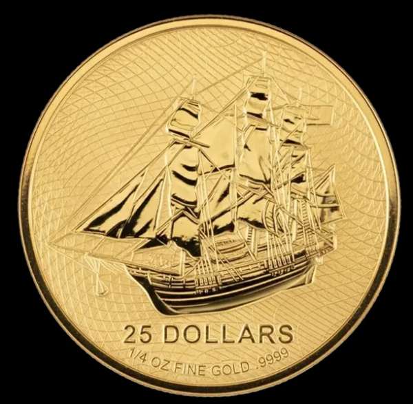25 Dollars Cook Islands 2026 1/4 Oz Goldmünze