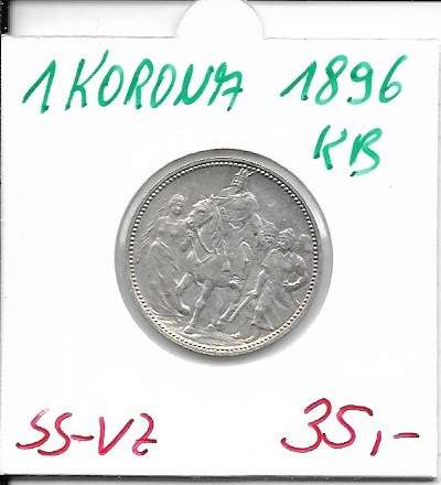 1 Korona 1896 KB 1000 Jahr-Feier