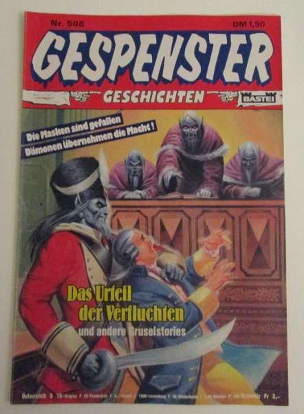 Gespenster Geschichten Nr.508 Bastei