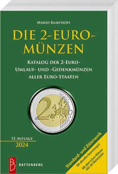 DIE 2-EURO-MÜNZEN, 15. AUFLAGE 2024