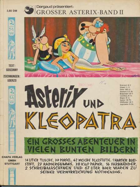 Asterix Band Nr 02 II Asterix und Kleopatra