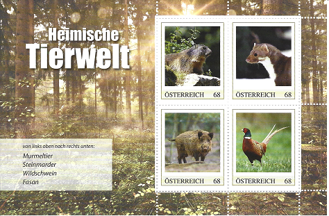 Heimische Tierwelt 2 ME 4.6.2017 Marken Edition 4 Auflage 1000 Stück