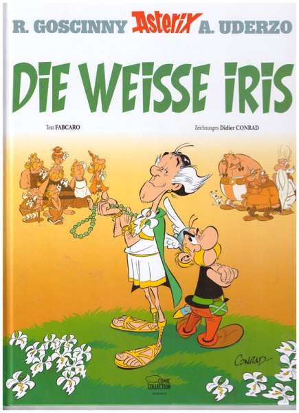 Hardcover Asterix : Buch 40 Die Weisse Iris