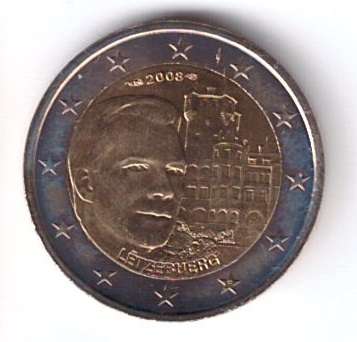 2 Euro "Schloss Berg" Luxemburg 2008