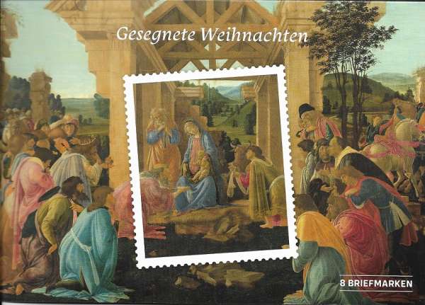 Gesegnete Weihnachten 8 Briefmarken Marken Edition 8