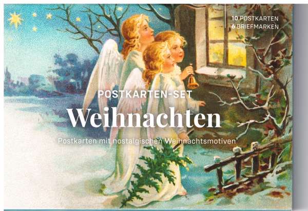 Weihnachten Nostalgische Weihnachtsmotive Postkarten Set