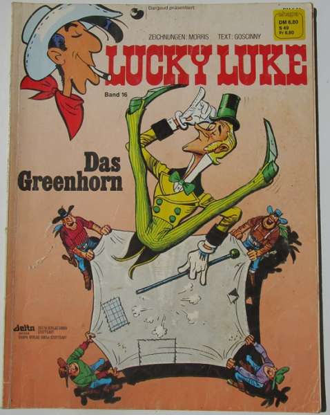 Lucky Luke Band 16 Das Greenhorn 1988