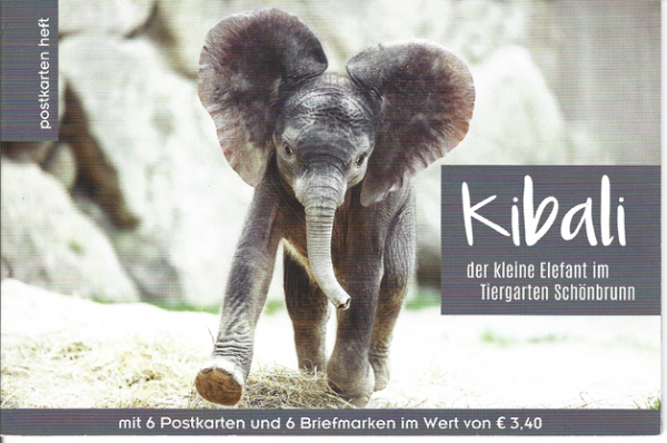 Kibali der kleine Elefant Markenheft mit 6 Marken 2.10.2019