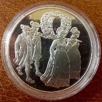 ANK Nr. 46 Flußregion 1994 PP 500 Schilling Silber in Box ANK Nr. 46 Flußregion 1994 PP 500 Schilling Silber in Box