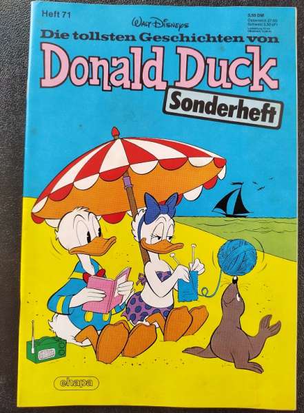 Die tollsten Geschichten von Donald Duck Sonderheft Nr.71