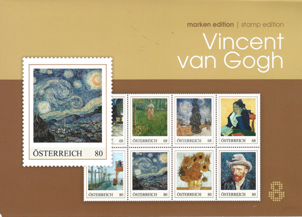 Vincent van Gogh ME 8.42 Briefmarken Marken Edition 8 3.9.2015
