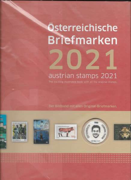 2021 Marken Jahrbuch der Post 2021 Österreich