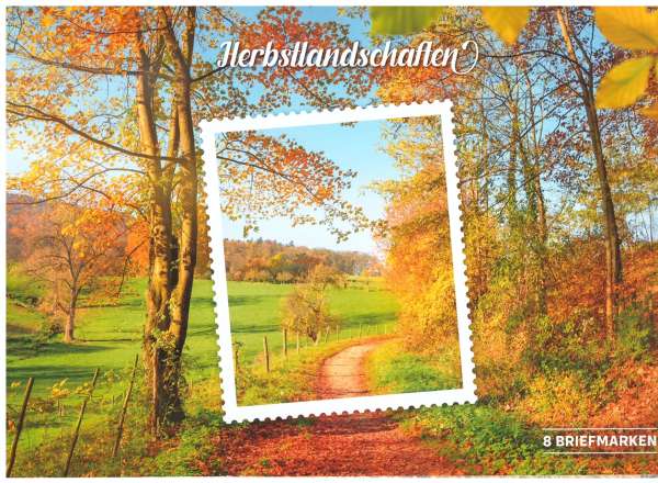 Herbstlandschaften 8 Briefmarken ME 8